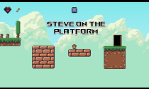 Steve on the platform