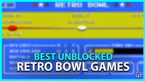 Retro Bowl Unblocked 66