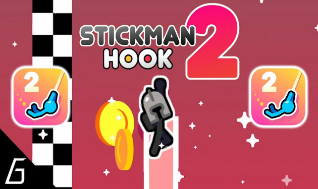 Stickman Hook 2 - Play Stickman Hook 2 Online on KBHGames